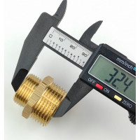 Ниппель латунный переходной Профитт 1" х 3/4" - 10 шт. 9274825