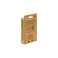 Неопудренные латексные перчатки EcoLat белые, 10 шт./уп., размер M 12020/M