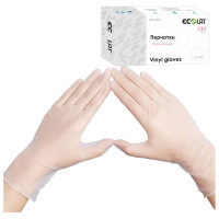 Виниловые перчатки EcoLat 100 шт./уп. размер M, 1021/M
