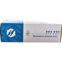 Хозяйственные латексные перчатки EcoLat Премиум 50 шт./уп., размер L 2326/L