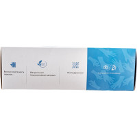 Хозяйственные латексные перчатки EcoLat Премиум 50 шт./уп., размер L 2326/L