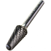 Бор-фреза форма L конус с закругленной головой DC (12х25/70 мм; хвостовик 6 мм) D.BOR RB-DC-L-12-070-6