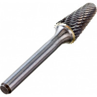 Бор-фреза форма L конус с закругленной головой DC (12х25/70 мм; хвостовик 6 мм) D.BOR RB-DC-L-12-070-6