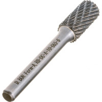 Бор-фреза форма А цилиндр с гладким торцом DC (10х20/65 мм; хвостовик 6 мм) D.BOR RB-DC-A-10-065-6