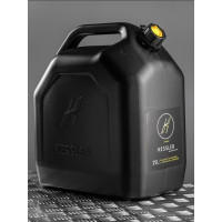 Канистра ГСМ Black Kessler черная с желтой крышкой 25 л Oktan KGA1-02-09