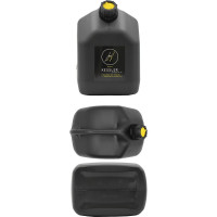 Канистра ГСМ Black Kessler черная с желтой крышкой 25 л Oktan KGA1-02-09