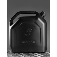 Канистра ГСМ Black Kessler черная с желтой крышкой 25 л Oktan KGA1-02-09