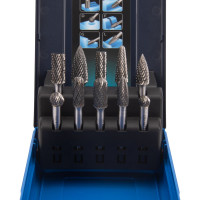 Набор борфрез твердосплавных NORGAU, 10 шт. (8 мм, 10 мм, 12 мм) 077200510