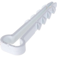 Дюбель-хомут для плоского кабеля УРАЛ ПАК белый, 5-10 мм, 100 шт. АЭ-5059010-100-р