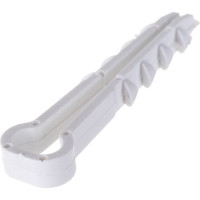 Дюбель-хомут для плоского кабеля УРАЛ ПАК белый, 5-8 мм, 100 шт. АЭ-5059008-100-р