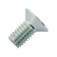 Винт ZAMETAL М6х12 потайн. гол., DIN 965, оц., 500 шт ZA513625