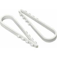 Дюбель-хомут Урал пак белый 5-10 уп.100 шт упак. АЭ-5059010-100