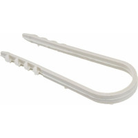 Дюбель-хомут Урал пак белый 5-10 уп.100 шт упак. АЭ-5059010-100