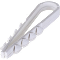 Дюбель-хомут Урал пак белый 5-10 уп.100 шт упак. АЭ-5059010-100