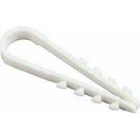 Дюбель-хомут Урал пак белый 5-10 уп.100 шт упак. АЭ-5059010-100