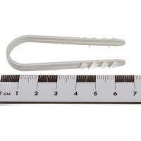 Дюбель-хомут Урал пак белый 19-25 уп.100 шт упак. АЭ-5059025-100