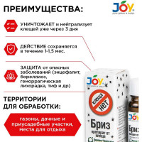 Средство от клещей Joy GARDEN КЛЕЩА НЕТ 12 мл 4607043131430