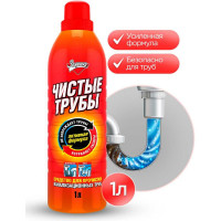Средство для прочистки труб Золушка Чистые трубы 1 л Б-37-1