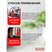 Универсальное моющее средство ПРОГРЕСС Люкс 1 л М-07-1