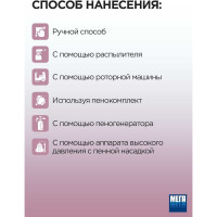 1л средство для очистки сантехники и кафельной плитки концентрированное Мега Сан К 310у К-310у
