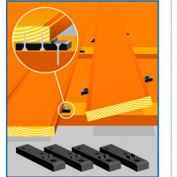 Фасадно-террасный крепеж ГеоПластБорд Фастер 6 мм, комплект 100 шт FST.6.100