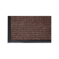 Влаговпитывающий ворсовый входной коврик Luscan 120х180 см коричневый 999487