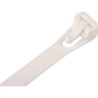 Многоразовая стяжка ЕВРОПАРТНЕР PRM 120x7.5, белая 50 шт. 88258