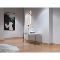 Напольный плинтус Decor-Dizayn ударопрочный, влагостойкий, орех, 79х13х2400 мм 005-90SH