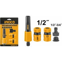 Набор соединителей для шлангов INGCO 5 шт., 1/2" HHCS05122