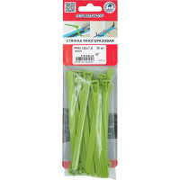 Многоразовая стяжка ЕВРОПАРТНЕР PRM 7,5х120 зеленый 20 шт. S18 0005 09