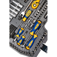 Набор инструментов KRAFT 1/2" и 1/4", 165 предметов KT 703019