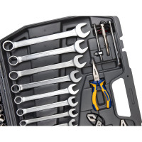 Набор инструментов KRAFT 1/2" и 1/4", 165 предметов KT 703019