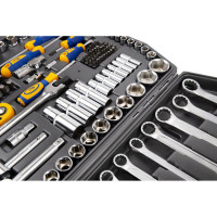 Набор инструментов KRAFT 1/2" и 1/4", 165 предметов KT 703019