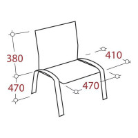 Офисный стул Easy Chair Изо С-11 черный, ткань, металл черный 1280109