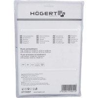 Набор отверток HOEGERT TECHNIK HOEGERT TECHNIK 12 шт, сталь S2 HT1S097