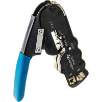 Пресс-клещи для обжима телефонных и компьютерных клемм HOEGERT TECHNIK 6P, 8P, RJ45 HT1P172