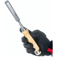 Плоская стамеска HOEGERT TECHNIK с деревянной рукояткой, 20 мм HT3B848