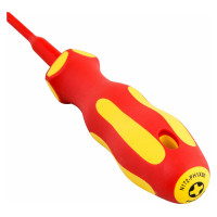 Диэлектрическая крестовая отвертка с тонким жалом NORGAU PH1x80 мм, тип N172- PH1x80 067074110