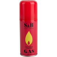 Газ для зажигалок S&B 100 мл, объем 140см3 ГС 003