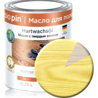 Масло для пола с твердым воском BIO PIN 1910 Hartwachsol бесцветное 0,75 л 19101