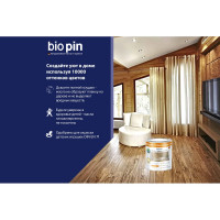 Масло для пола с твердым воском BIO PIN 1910 Hartwachsol в цвете Прозрачный коричневый 0.75 л 19101F103