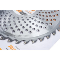 Нож волнообразный IRON WAVE GS-I (255x1.3x25.4 мм; 40Т) для бензокосы Rezer 03.010.00036