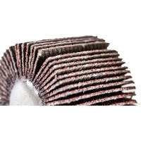 Диск лепестковый радиальный (30х20х6 мм; Р180) для дрели FIT 39559