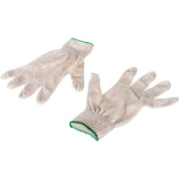 Перчатки АНТЕЙ ПЛЮС Эконом, 10 класс вязки, 100 текс 30-32г, белые, 250 пар 001