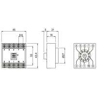 Колодка цоколь PG-11 Autonics артикул 00000011600