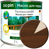 Масло для террас BIO PIN 4010 Terrassenol в цвете Майя 2 л 40105C103
