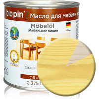 Масло для мебели BIO PIN 0950 Mobell бесцветное 0,375 л 09500