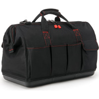 Сумка для инструмента с пластиковым дном с ремнем Dr. IRON 510х260х390 мм DR1029