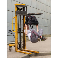 Сумка для инструмента с пластиковым дном с ремнем Dr. IRON 510х260х390 мм DR1029