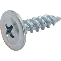 Саморезы ВИРТУОЗ 4,2х16 мм полусферическая головка с прессшайбой, острый, 50 шт 02211